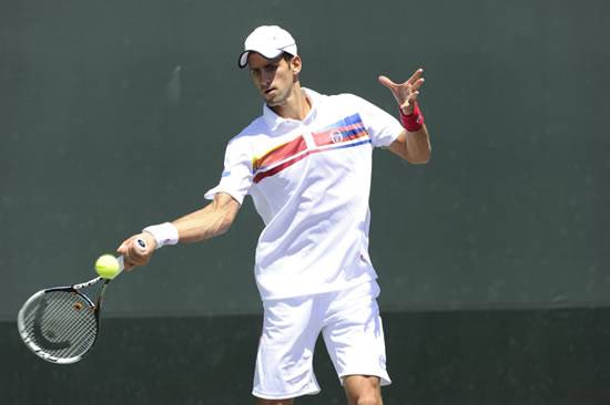 Novak Djokovic indossa Sergio Tacchini ND Roma 2011