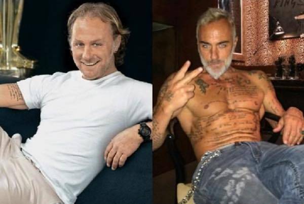 Gianluca Vacchi com'era e com'è le foto da giovane