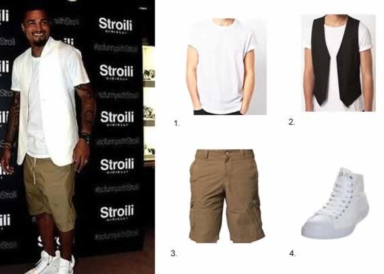 Look Boateng evento charity Stroili