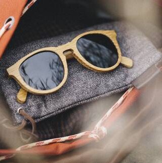 Wooden sunglasses