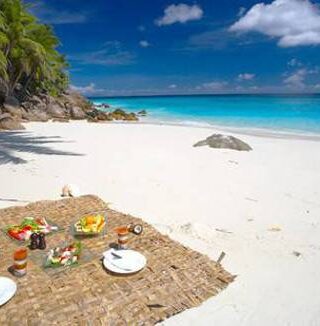 mangiare in spiaggia