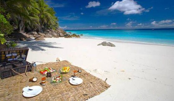 mangiare in spiaggia