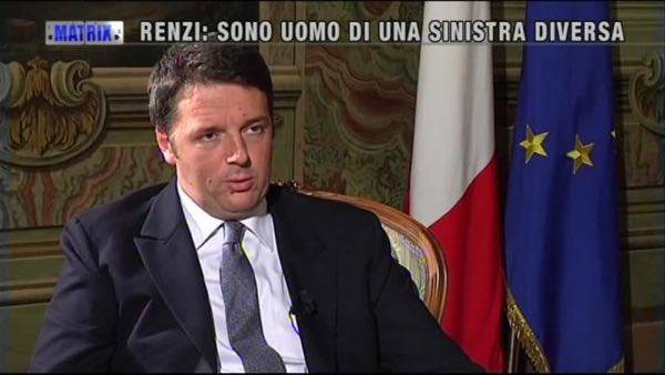 Renzi intervista matrix