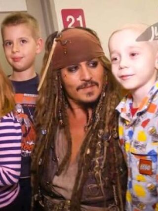 jhonnydepp ospedale