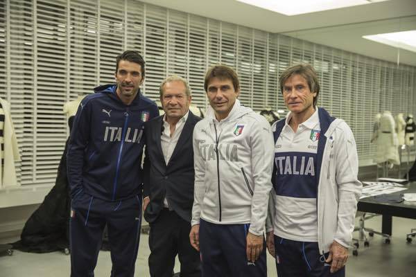 Ermanno Scervino veste la nazionale italiana di calcio