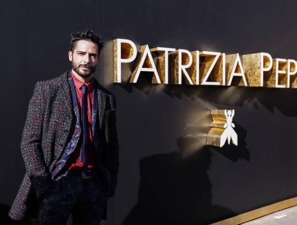 Patrizia Pepe Collezione uomo AI 2016/17 con Marco Bocci