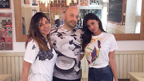 Belen Rodriguez Joe Bastianich