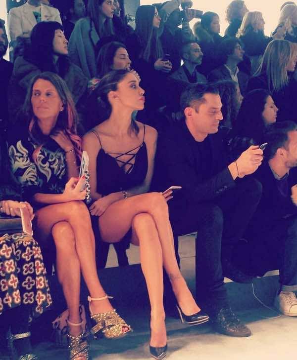 Esclusivo copia i look di Belen Rodriguez per la Milano Fashion week
