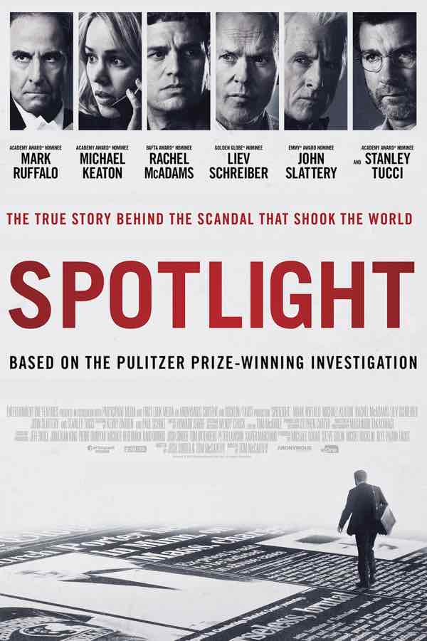 IL CASO SPOTLIGHT dal 18 febbraio al cinema candidato a 6 premi Oscar