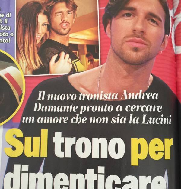 Uomini e Donne: Damante sul trono solo per dimenticare Giorgia