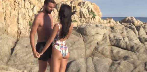 Temptation Island 3 cos'è successo sulla scogliera fra Davide e la tentatrice?
