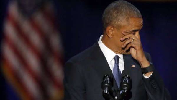 Barak Obama lascia la presidenza Usa e la moglie Michele "Ti amo"