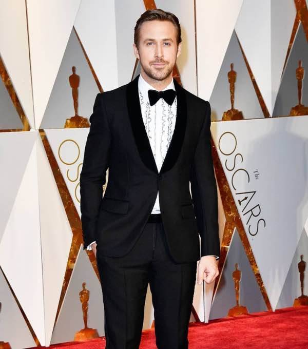 Oscar 2017 Ryan Gosling abito look e stilista scelto per il red carpet