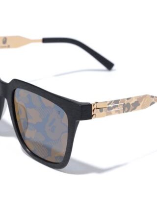 Gli occhiali da sole di Bape & ic! Berlin e quel tocco di mimetico che ti distingue