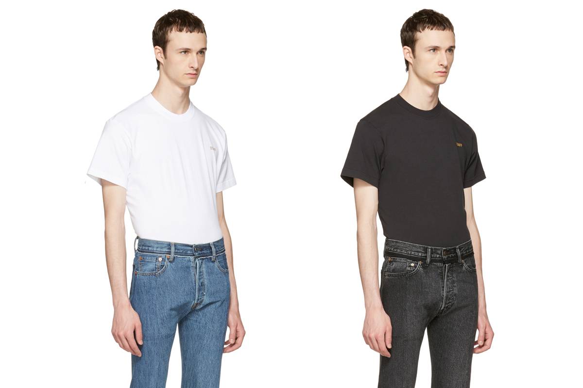 Vetements si approccia al mercato con delle magliette da 175 dollari