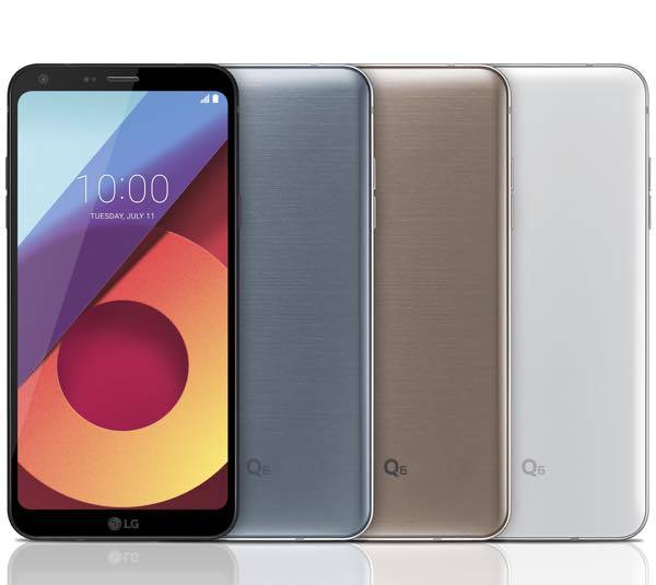 LG e lo smartphone LG Q6 con display FullVision caratteristiche e il prezzo