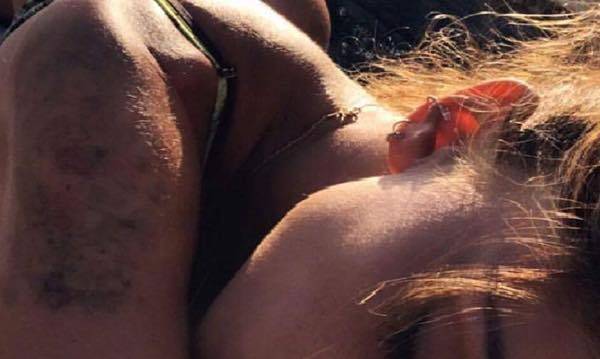 Belen Rodriguez il sui Lato B esplode di bellezza e sembra un cocomero [foto]