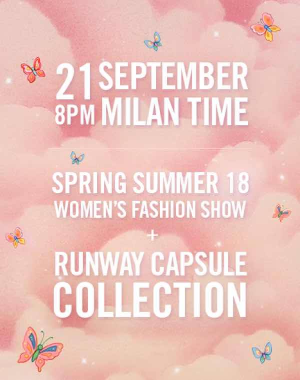 Milano fashion week sfilata Moschino in streaming per Milano moda donna