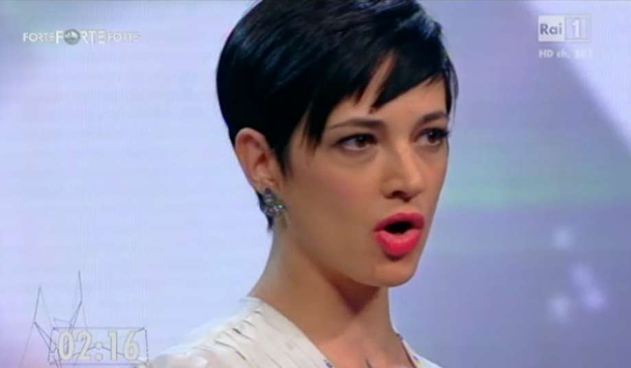 Asia Argento "Non ho fatto il nome del regista italiano che mi molestò"