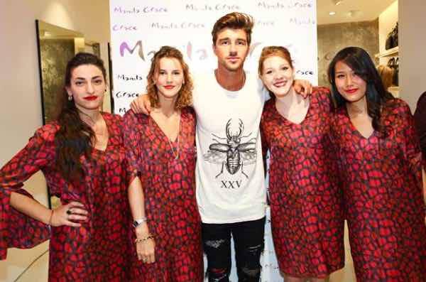 Andrea Damante a Firenze per un'importante inaugurazione