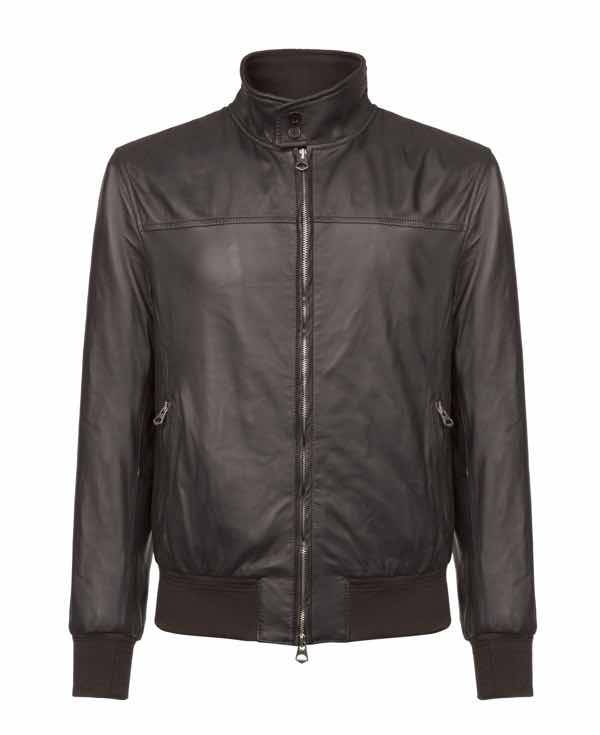 Moda Uomo autunno 2017 il piumino in pelle rivoluzionario