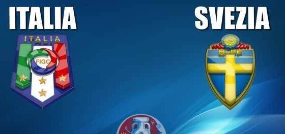 Come vedere in TV e streaming Svezia-Italia valevole per la qualifica ai Mondiali 2018