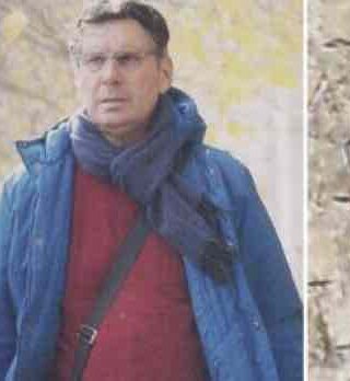 Fabrizio Frizzi i segni dell'operazione sulla testa FOTO