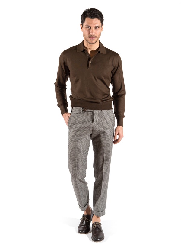 Pitti Uomo gennaio 2018 torna di moda il pantalone in lana e flanella