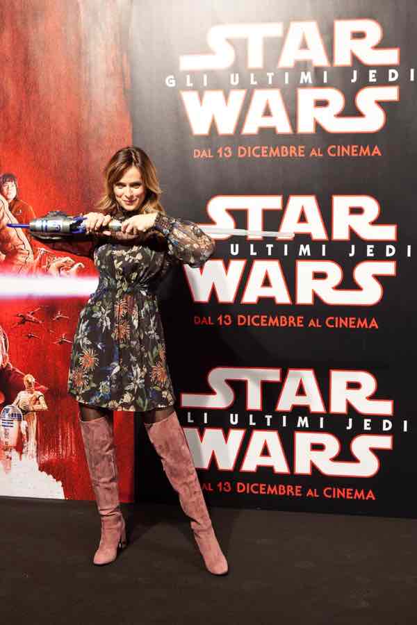 Star Wars le stelle dello spettacolo all'inaugurazione del film in Italia