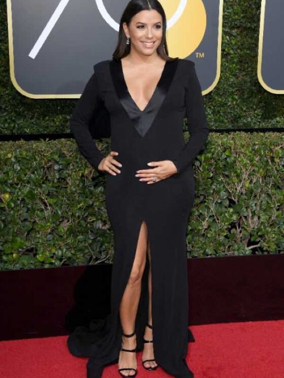 Golden Globes 2018 il look e l'abito delle attrici ecco Eva Longoria