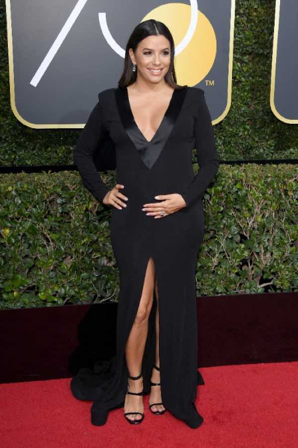 Golden Globes 2018 il look e l'abito delle attrici ecco Eva Longoria