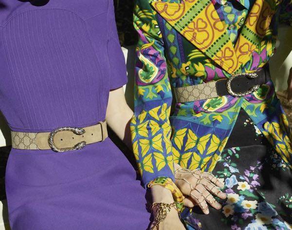 Foto sfilata Gucci febbraio 2018 la collezione donna AI 2018-19