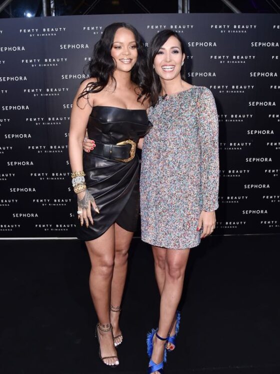 Caterina Balivo intervista Rihanna l'icona pop mondiale a Milano