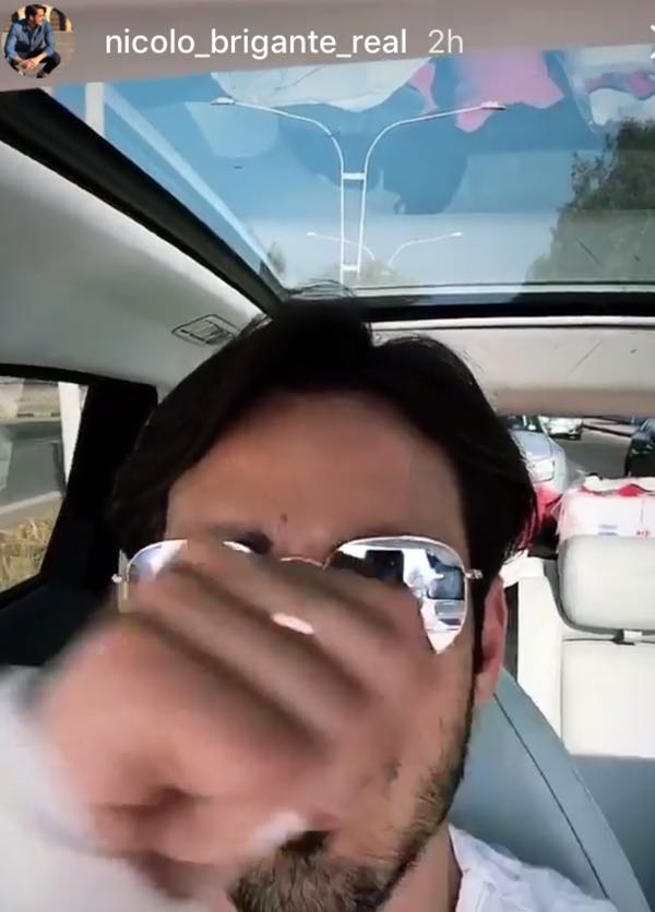 Uomini e donne Nicolò Brigante si è fatto male ecco cosa è successo