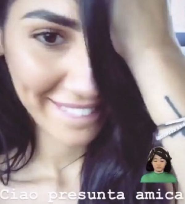 Giulia De Lellis smentisce la versione dell'amica sulla fine della sua storia con Damante