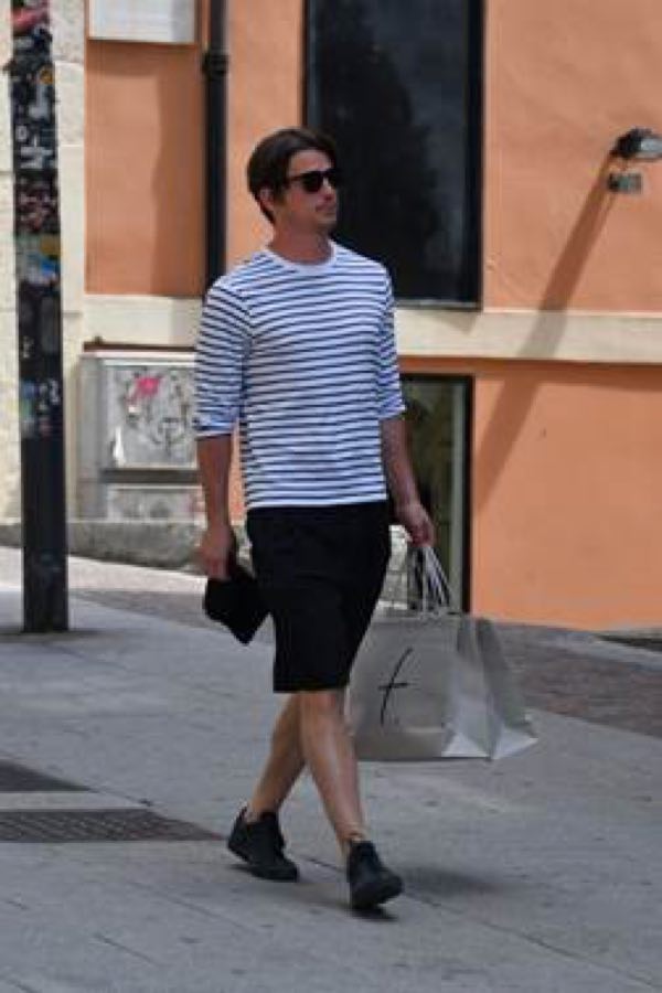 JOSH HARTNETT a Cagliari per il Filming Italy fa shopping