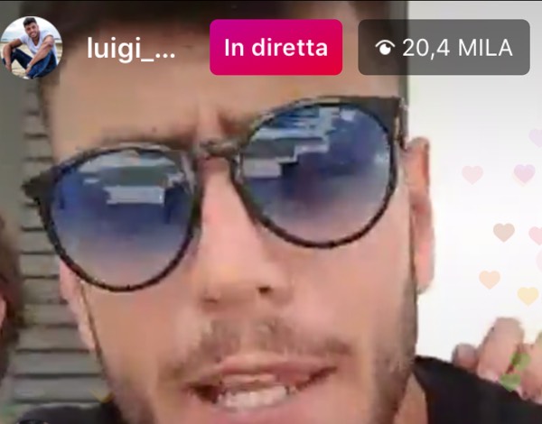 Anche Luigi Mastroianni conferma la crisi con Sara, la diretta intagram e le rivelazioni