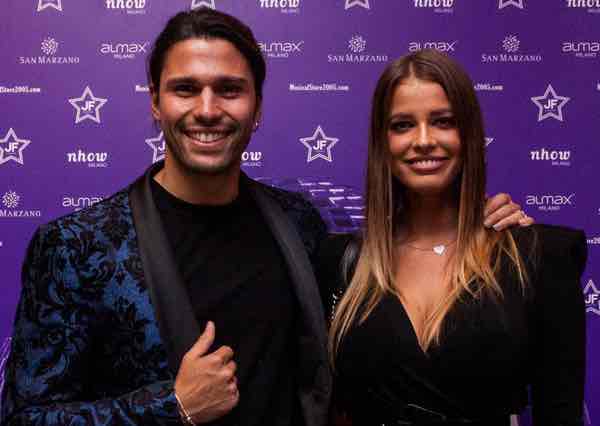 Luca Onestini e Ivana bellissimi alle sfilate Milanesi per la Milano Fashion week