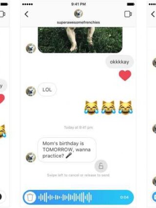 Come mandare messaggi vocali su instagram dopo l'aggiornamento dell'app