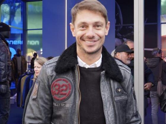 Pitti Uomo Giorgio Pasotti de La Compagnia del Cigno ospite a Firenze