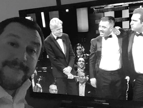 Pio e Amedeo a Sanremo 2019 allusioni alla politica e Matteo Salvini risponde