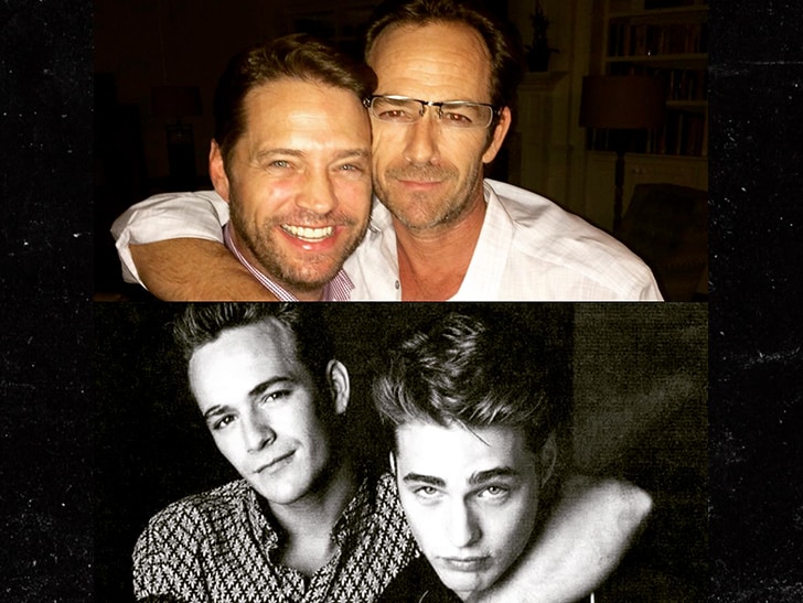 Luke Perry il messaggio di Jason Priestley il Brandon di Beverly Hills 90210