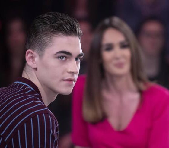 Hardin e Tessa di After intervista a Verissimo prima dell'uscita del film