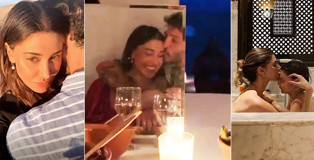 Il bacio tra Belen e Stefano la conferma del loro amore arriva dal Marocco