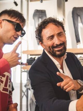 Briga a Pitti Uomo a Firenze la moda unita all'emozioni della musica