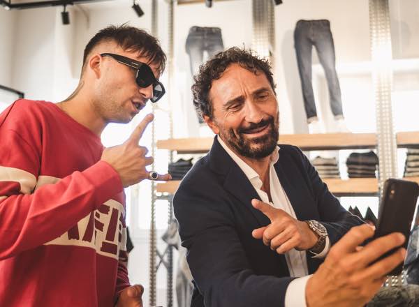 Briga a Pitti Uomo a Firenze la moda unita all'emozioni della musica