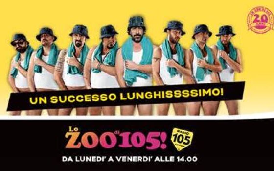 Come partecipare alla festa dello Zoo di 105 per i 20 anni i biglietti