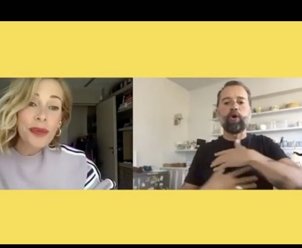 Fabio Volo si spoglia ancora davanti a Alessia Marcuzzi e mostra il Lato B