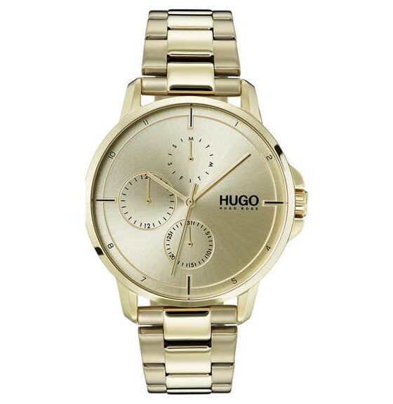 orologio di HUGO è l’accessorio al centro del look maschile