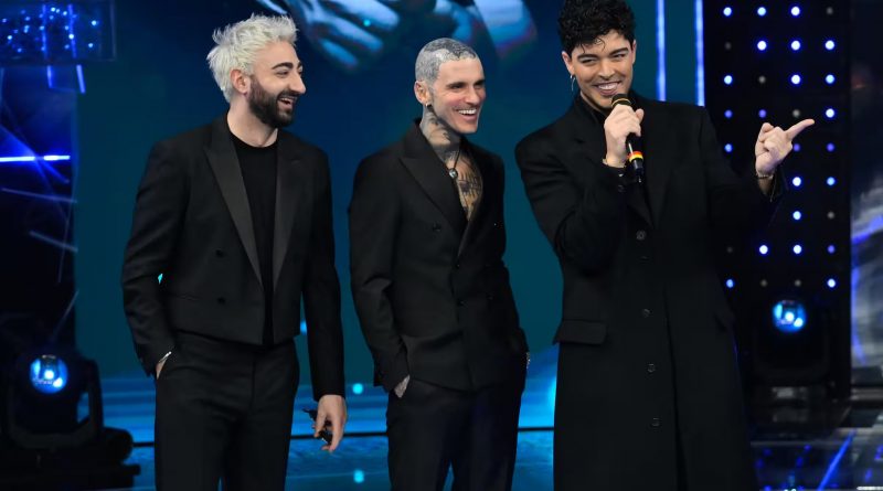 Stash The Kolors abito stilista Sanremo 25 chi li veste